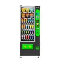 TCN Inexpensive Small Cold Drink Mini Vending Machine 5 Inches Combo Vending Machine For Foods And Drinks