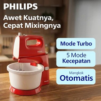 MJ Mixer Philips - 2 Liter - HR1559/10 - Stand Mixer - Mikser Philips - Mixer Pencampur - Mixer Kue 