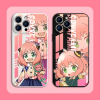 Anime SPY×FAMILY Case For Samsung Galaxy S23 S22 Ultra S21 S20 FE S10 Plus Note 20 10 9 A32 A52S A52 A72 Liquid Silicone Cover