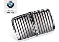 Original BMW E30 Kidney Gril Chrome Tengah Depan 51131945877