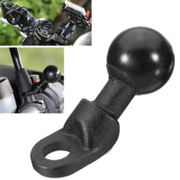 Motorcycle Angled Base W/ 10mm Hole 1'' Ball Head Adapter Work For Honda Nc750x Benelli Tnt 125 Accessories Ninja 650