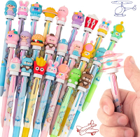 24 Fidget Spinner Multicolor Pen in One 3-in-1 | Fun Cute Pens for Kids & Adults | Stress Relief