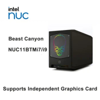 Intel Beast Canyon NUC11BTMi7/i9 Game Computer ITX Host i9-11900KB Supports Dedicated Graphics Card No Memory Mini Host