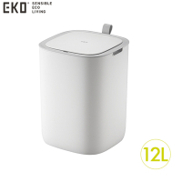 EKO 莫蘭 智能感應環境桶垃圾桶12L-白 EK6288P-WH-12L(HG1656WH)