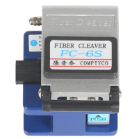 FC-6S Fiber Cleaver ToolUsed in FTTX FTTH Metal Fiber Cleaver Fiber Optic Cable Cutter Cold Aluminum Send shatter-resistant bag