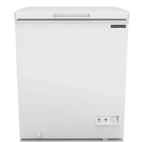 Frigidaire 5.0 Cu. ft. Chest Freezer, White display refrigerator