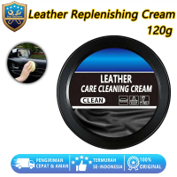 Krim Pembersih Multifungsi Kulit 120g - Tanpa Cuci untuk Sepatu Kulit & Interior Skuter Praktis dan 