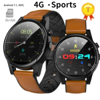 Best selling 1.6inch big Screen 4G LTE Android sim card bluetooth Smart phone Watch support WiFi GPS Camera Smartwatch