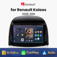 Junsun V1 pro AI Voice 2 din Android Auto Radio for Renault Koleos 2008 - 2016 Car Radio Multimedia GPS Track Carplay 2din dvd