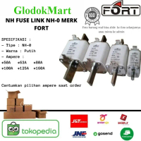 NH FUSE LINK FNH0-50A 63A 80A 100A 125A 160A MERK FORT