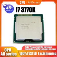 Used i7 3770K Quad Core LGA 1155 3.5GHz 8MB Cache With HD Graphic 4000 TDP 77W Desktop CPU