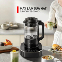 Máy làm sữa hạt Elmich CBE 3904 OL, công suất 800W, 7 chế độ nấu được thiết lập sẵn, lưỡi dao 3 tầng