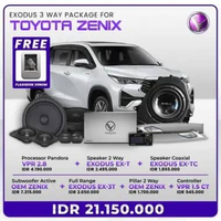 Paket Venom 3way Toyota Zenix Plug n Play