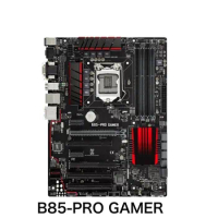 For Asus B85 PRO GAMER Desktop Motherboard B85 LGA1150 DDR3 Mainboard 100% Tested OK Fully Work Free Shipping