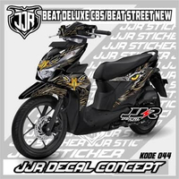 Sticker Decal Honda New Beat street/Deluxe 2020-2021 Motif Elang stiker honda beat new street Stiker