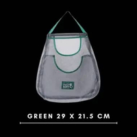 Tas Keranjang Buah / Tas Jaring Belanja Kantong Sayur Bawang Belanja Buah / Tas Jaring Belanja GREEN