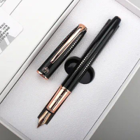Picasso(Pimio) 916 luxury rose gold Fountain Pen Metal Ink Pen School Business Office Supplies Writing Gift Pen