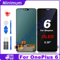 6.28" OLED / Original AMOLED For OnePlus 6 LCD Display Touch Screen Digitizer For One Plus 6 1+6 A6000 A6003