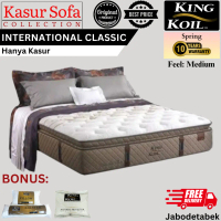 King Koil International Classic (Hanya Kasur)/Matrass/Mattress/Springbed KingKoil Latex (Medium)