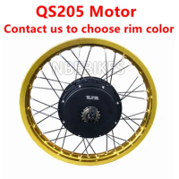NBpower/QS205 V3 48V-96V 3000W 50H Bicycle Hub Motor 150mm Dropout Motorcycle Wheel Ebike Motor Wheel rim color optional