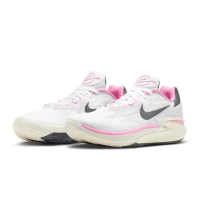 【NIKE 耐吉】籃球鞋 實戰球鞋 男鞋 偽乳癌 NIKE AIR ZOOM G.T. CUT 2 EP 粉白 FD9905-101