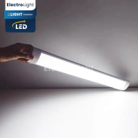 Lampu Led 20Watt 40Watt Kap Rm Outbow Minimalis Neon Tempel Panel Dinding Plafon 60Cm 120Cm Pasti O