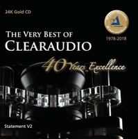 【停看聽音響唱片】【CD】最佳示範測試片24K黄金版THE VERY BEST OF CLEARAUDIO 40 Years Excellence (24K GOLD CD)