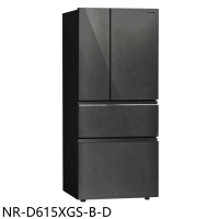 Panasonic國際牌【NR-D615XGS-B-D】610公升四門變頻墨岩黑福利品冰箱(含標準安裝)