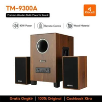 KISONLI TM9300A Speaker Subwoofer Kayu Home Audio 2.1 Bass Powerful
