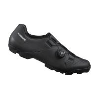 【SHIMANO】XC300 登山車鞋 動力鞋楦 寬版 黑色