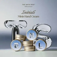 [INITIAL] THE BATH BOX - Minis Hand Cream (Vanilla) (Hadiah, Inisial Nama, Ulang-Tahun, Wisuda, Bung