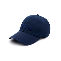 FILA 經典LOGO帽/棒球帽-丈青 HTZ-1006-NV