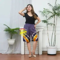 CELANA PENDEK WANITA // KULOT TIE DYE JUMBO// CELANA KULOT BALI // CELANA SANTAI// XL/XXL sakura ung