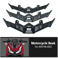 Fit For Honda ADV160 ADV 160 2023 Motorcycle Accessories Front Beak Fairing Extension Wheel Extender Cover