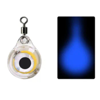 Attracting LED Fishing Lights Mini Battery Powered Fisheye Attracting Lure Lamp for Fresh and Salt Water
