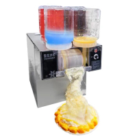Mvckyi Automatic Korean Bingsu Machine Snow Ice Maker Snow Flake Ice Shaver Machine Milk Snow Flakes Ice Cream Shaver Maker