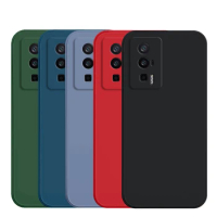 For Xiaomi Poco F5 Pro Case Xiaomi Poco F3 F4 F5 Pro Cover Cases Original Funda Shockproof Liquid Silicone TPU Phone Back Cover