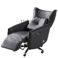 Zk Electric Boss Reclining Leather Office Chair for Business and Household Uses Computer High-End Seat