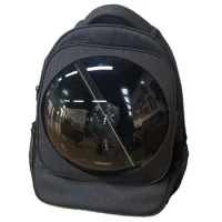 portable light weight hologram led bag hologram projector 3d holographic 3d hologram fan backpack for outdoor