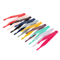 10pcs Plastic Tweezers Small Disposable Tweezers For Medical Maintenance Tool Tweezers Crafts Plastic Clips
