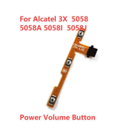 สาย Flex, ปุ่มสวิตช์ควบคุมด้านข้าง, ปิด, อะไหล่ซ่อม, สำหรับ Alcatel 3x 5058, 5058a, 5058i, 5058j, พล