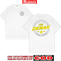 KAOS CAH DEMAK M1 KATUN COMBED 24S BISA COD KAOS KEREN KAOS DISTRO TEBAL DAN HALUS