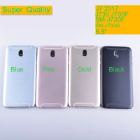 10Pcs/Lot For Samsung Galaxy J7 Pro 2017 J730 Housing Battery Cover Back Cover Case Rear Door Chassis Shell