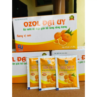 Gói bù nước & điện giải Oresol Hộp 40 gói - OZOL ĐẠI UY (vàng)