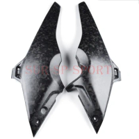 Seat Side Middle Panels Fairing Full Forged Carbon Fiber 100% For Yamaha Tmax560 2023 2024