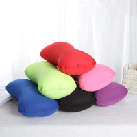 Solid Color Simple Quality Foam Granular Bone Pillow Office Nap Pillow Nap Pillow Memory Foam Pillow