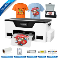Colorsun A3 dtf Transfer printer XP600 impresora dtf a3 Printer T-shirt printing machine A3 DTF Printer For T-Shirt Shoes Hoodie