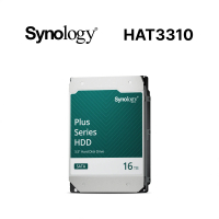 Synology 群暉科技 PLUS系列 16TB 3.5吋 7200轉 512MB NAS 內接硬碟(HAT3310-16TB)