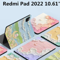 For Redmi Pad 10.6inch Case For Magnetic Wake/Sleep Function Xiaomi Redmi Pad Protective Cover Case for Xiaomi Redmi Pad 10.61"