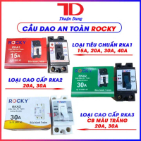 MCCB Cầu dao an toàn, CB ROCKY 15A 20A 30A 40A, át chống giật CB aptomat MCCB, Át atomat, CB cóc,Thu